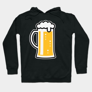 German Beer Stein (Beer Glass / Tankard / L / 3C) Hoodie